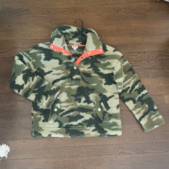 J.crew camo fleece - Picture 3 of 5